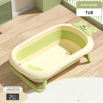 Baby Folding Tub Baby Tub 0-6 years old Large size Newborn Baby Products Bath Seat Bathtub Children's Baby Shower Tub Wash basin