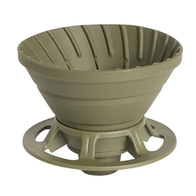 Portable Collapsible Coffee Filter Silicone Drip Coffee Tea Holder Funnel Basket Reusable Tea Pot Cake Cup Coffee Filter Dripper