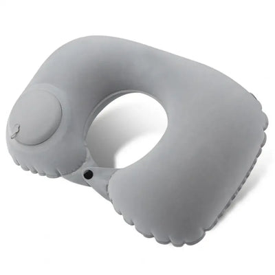 Travel Neck Pillow Comfortable Support Head 360 Degree Traveling Car Airplane Sleeping Head Supportive Press-inflatable Pillow