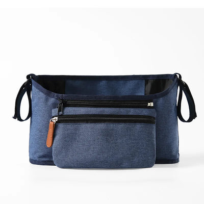 Baby Stroller Storage Bag Mommy Large Capacity Travel Hanging Bag Phone Bottle Holder Pram Diaper Bags Baby Stroller Accessories