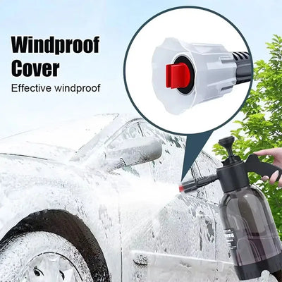 Car wash watering can hand-pressed car wash foam watering can home car 2L spray watering can flower watering sprayer