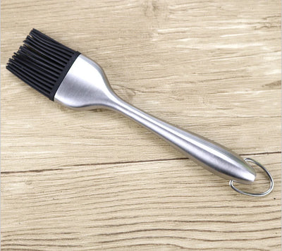 Turkey Needle Turkey Seasoning Pump Bbq Tool  Silicone Drip Seasoning Tube With Cleaning Brush Stainless Steel Turkey Pin