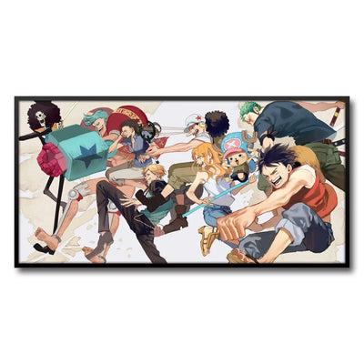 Unframed famous Japan anime One piece canvas print poster for living home home decor Cartoon wall art picture painting