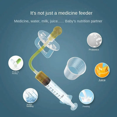 Baby Pacifier Medicine Dispenser Kit Oral Feeding Syringe Toddler 10ml Liquid Dropper Feeder Utensils Kid Health Feeding Tools