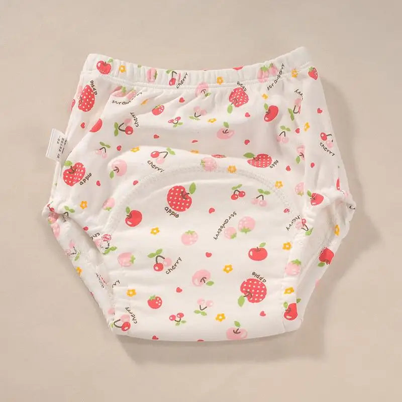 Newborn Training Pants Baby Shorts Solid Color Washable Underwear BABY Boy Girl Cloth Diapers Reusable Nappies Infant Panties