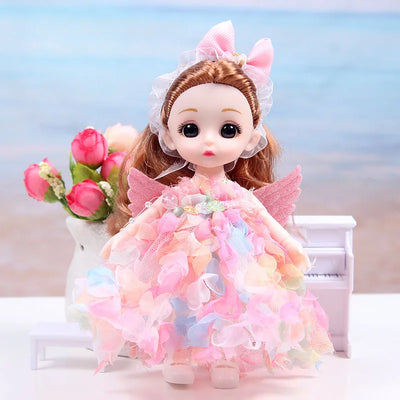 Mini multi-joint Molly girl doll 17 cm changeable constant tide confused Barbie doll