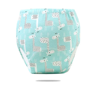 1PC Baby Cotton Diaper Infant Cloth Nappy Breathable Toilet Training Pant Reusable Cotton Newborn Baby Training Pants 0-3Year