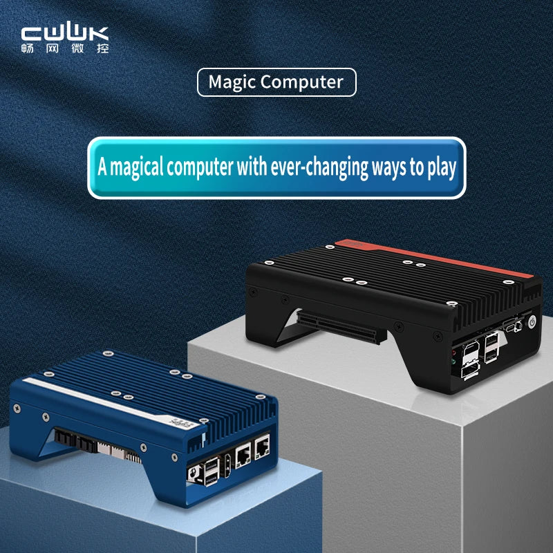 CWWK Magic Computer N200/I3-N305 Small host pcie x8 slot 4NVME DIY players' new favorite 3D printing