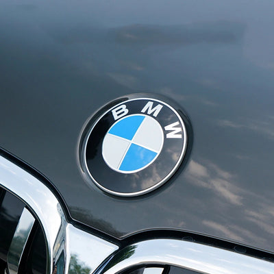 3D ABS 74MM & 82MM BMW HOOD EMBLEM – FRONT BONNET & REAR TRUNK BADGE COVER FOR BMW E39 E46 E30 E36 E87 E60 E90 ACCESSORIES