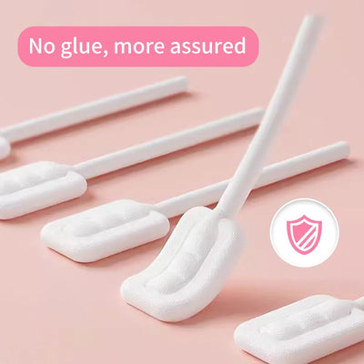 New Disposable Baby Tongue Cleaner Baby Oral Cleaner Gauze Glue-free Forged Baby Tongue Cleaner Oral Tongue Cleaner for Babies