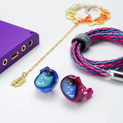 Kinera Celest Phoenixcall Earphone 1DD+2BA+2 Flat Panel Driver In-Ear Monitors 5 Hybrid Drivers IEMs 0.78 2pin Plug Cable IEMs