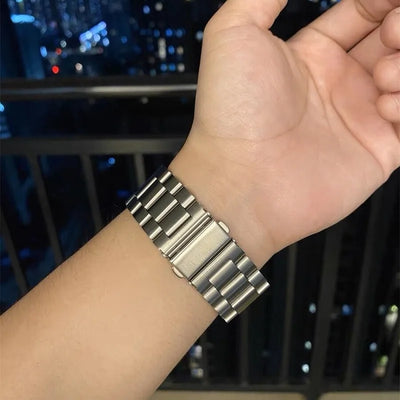 Strap For Apple Watch Band 38mm40mm41mm42mm44mm45mm49mm Watchband Steel Bracelet Iwatch Series 1/2/3/4/5/6/SE/7/8