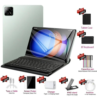 XIOA NEW Pad 7 Pro 2025 Global Version Original Tablet Android 14 Snapdragon 16GB 1024GB 5G Dual SIM Card WIFI HD 4K Tablet PC