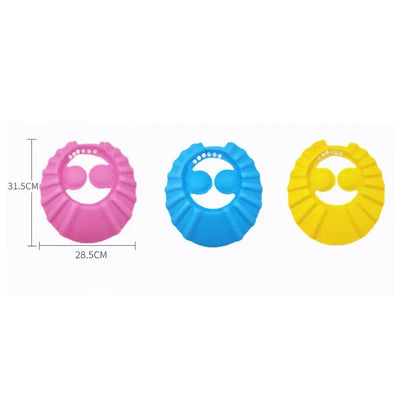EVA Baby Shower Bathing Baby Bath for Head Visor for Washing Hair Adjustable Safe Shampoo Shower Bathing for Protection