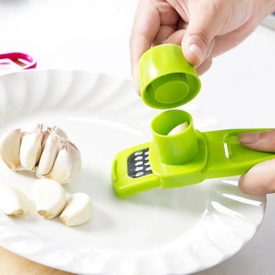 1/3pcs Garlic Press Crusher Manual Mincer Chopping Tool Home Garlic Masher Kitchen Ginger Garlic Grinding Grater Kitchen Tools