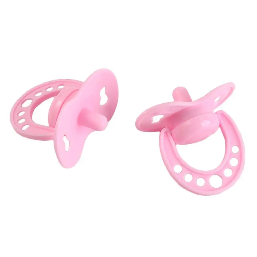 Pretend Play Doll Pacifier DIY Decoration Feeding Miniature Pacifier Games Toys Plastic Pacifier Toy Doll Accessories