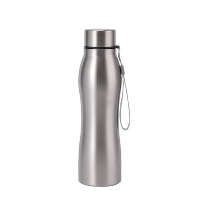 High Quality 1000ml Stainless Steel Sport Water Bottle Single-layer Rugged Water Cup Metal Flask Drinkware Camping Sports Gym