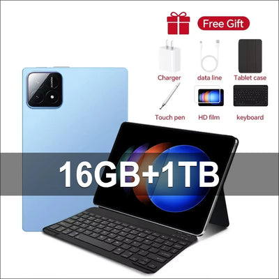2024 Original Xioami Pad 6S Pro Tablet Android14 Snapdragon888 11Inch HD 16GB+1TB 12000mAh 5G Dual SIM Bluetooth WiFi GPS Tables