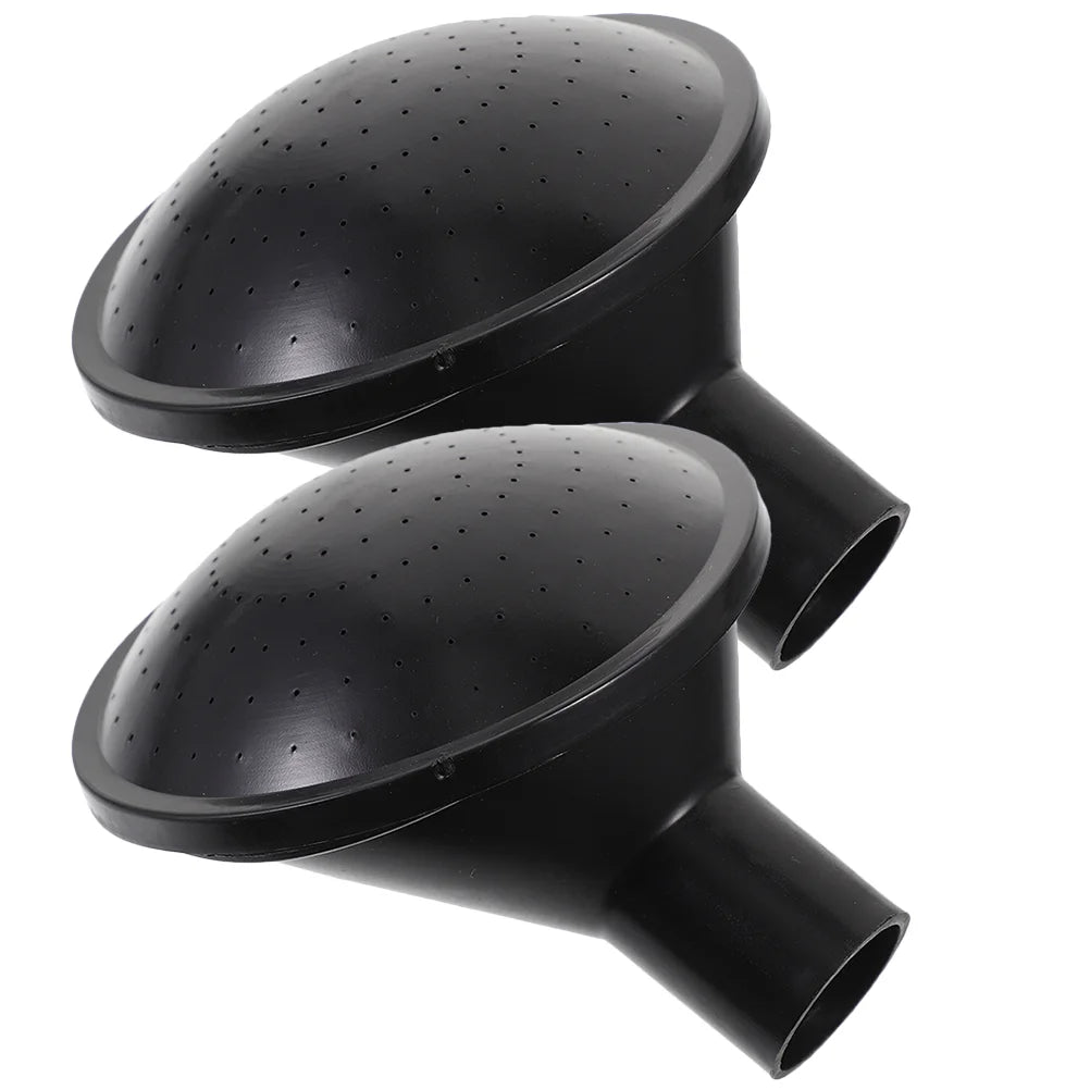 2 Pcs Watering Can Spray Head Cap Sprinkler Nozzle Pitcher Caps Spout Rose for Garden