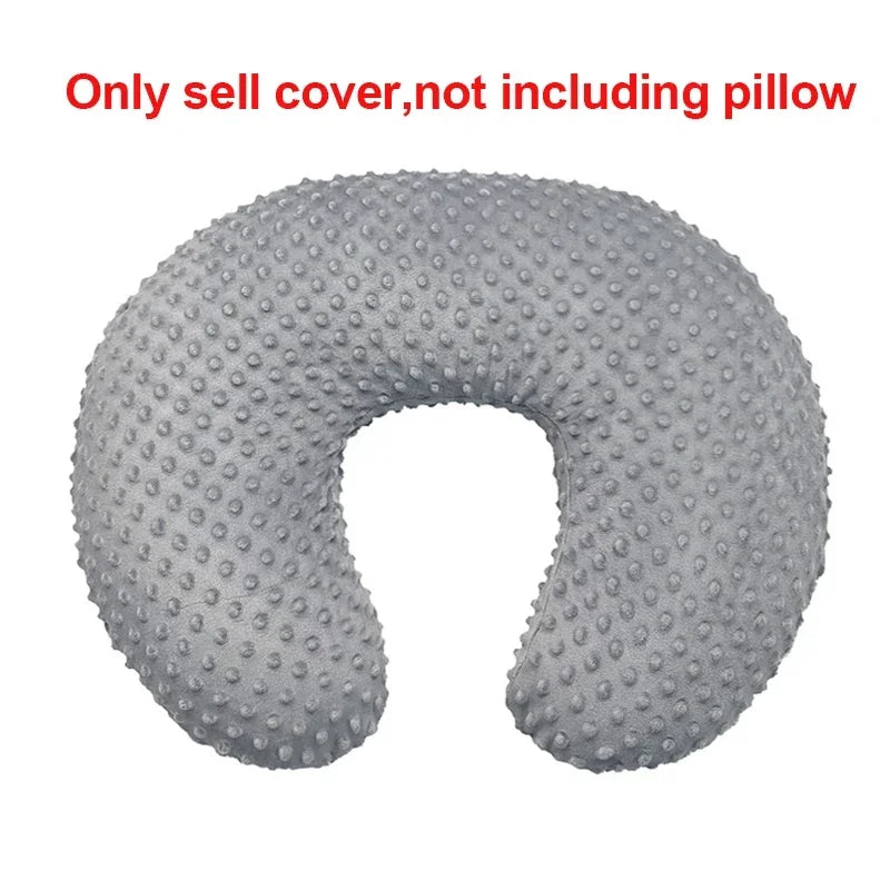 Baby Nursing Pillow Cover Cartoon Breastfeeding Pillow Slipcover Ultra Soft Snug Fits On Newborn Nursing Pillow