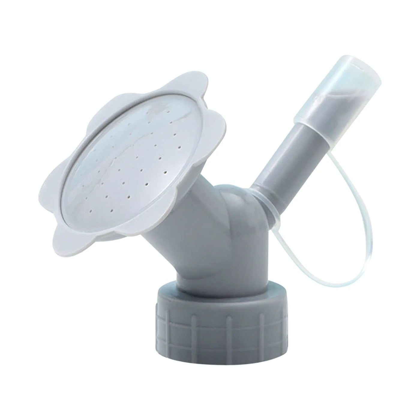 Bottle Cap Sprinkler Dual Head Bottle Watering Spout Watering Can Sprinkler Head Portable Plastic Plant Nozzles Garden Plant