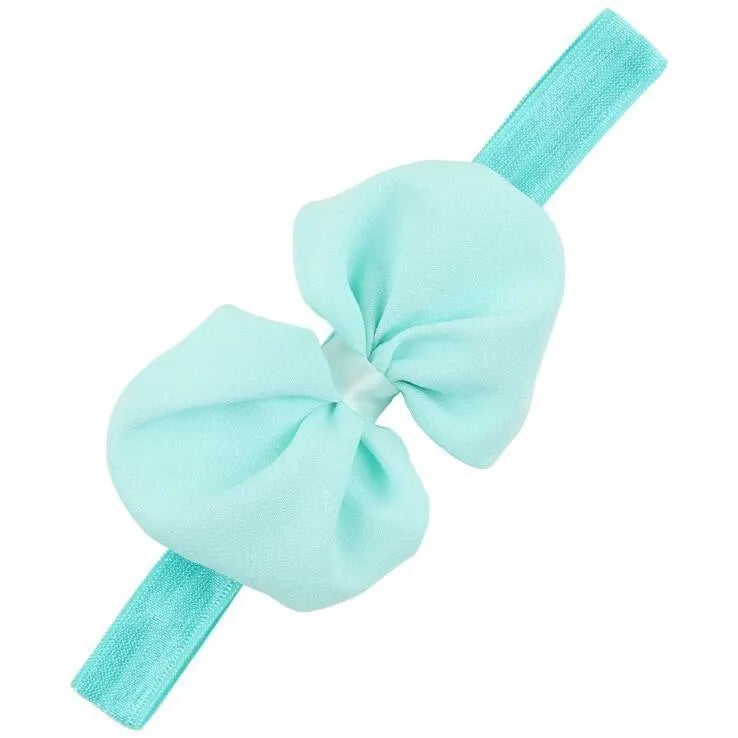 Baby Headband Ribbon Handmade DIY Toddler Infant Kids Hair Accessories Girl Newborn Bows Bowknot Bandage Turban Tiara