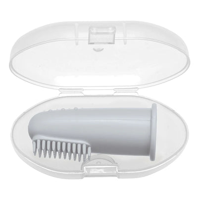 1pcs Children Teether Oral Care Cleaning Brush Baby Health Finger Toothbrush New Born Baby Items Travel Portable Accessories