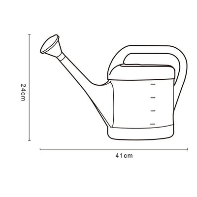 Gardening Watering Can Plastic Capacity With Long Nozzle Watering Pot For Balcony Vegetable Planting Flower Sprinkling