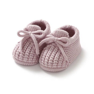 Infant Baby Shoes Knitted Newborn Boys Girl Footwear Fashion Solid Shallow Boots Shallow Kid 0-18M Clothing Accessories Handmade