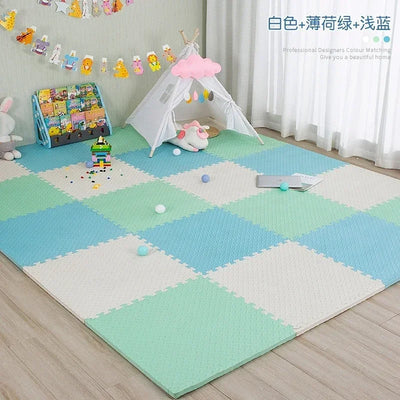 Foam Baby Play Mat Puzzle Mats Kids Interlocking Exercise Tiles Rugs Floor Tiles Toy Carpet Soft Carpet 30*30*1cm Goma Eva Floor