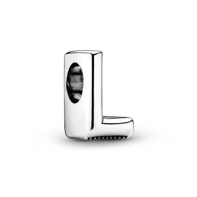 925 Silver Plate 26 English Letters Combined Freely Beads For Pandora DIY Charms Bracelet Keychain Jewelry Accessories Gifts