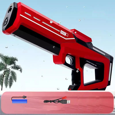 Kids Electric Water Gun Toys Summer Outdoor Beach Battle Game Full Automatic Induction Absorb Water Spray Guns for Children Gift