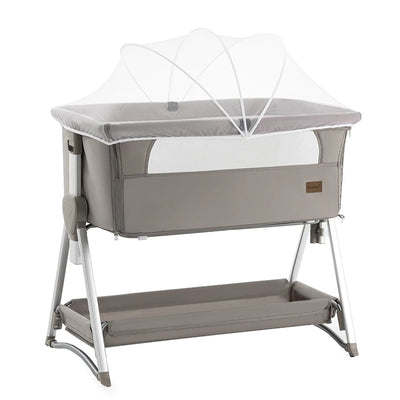 Rocking Crib Free Shipping Baby Beside Sleeper Pink Foldable Newborn Crib Portable Baby Bassinet Infant Co-sleeper 0-6M
