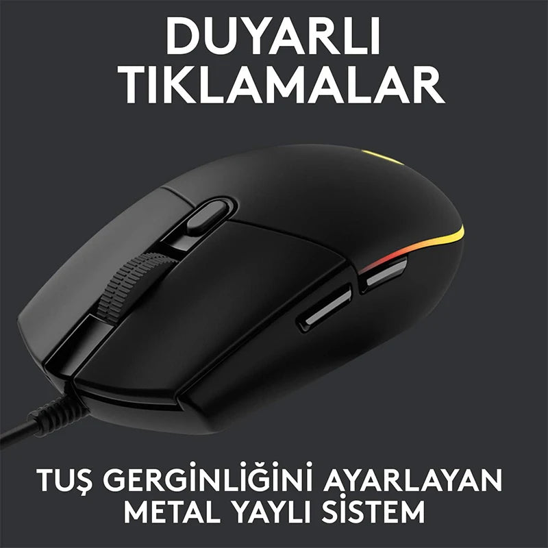 Logitech G102 LIGHTSPEED Gaming Mouse 8000 DPI Wired Mouse Laptop Accessories No Driver Version Cannot link to G HUB