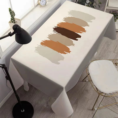 Nordic Style Simple Waterproof Tablecloth Rectangular Table Cover Dining Coffee Table Mat for Kitchen Living Room Nappe Tapete