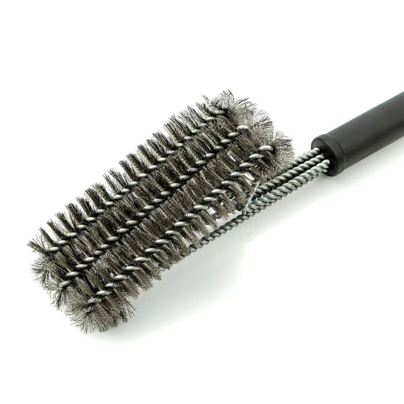 BBQ Brush Grill Cleaning Brush Stainless Steel Oven Grill Brushes And Scraper Barbecue Kit Cleaning Kitchen Tool BBQ Accessories