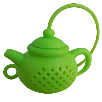 1PC Creative Silicone Teapot-shape Tea Infuser Strainer Tea Bag Leaf Filter Diffuser Teaware Teapot Accessory Kitchen Gadget