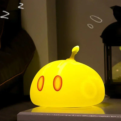 Newest Official Genshin Impact Hu Tao LED Night Light USB Rechargeable Silicone Night Lamp Table Lamp for Bedroom Decor Gifts