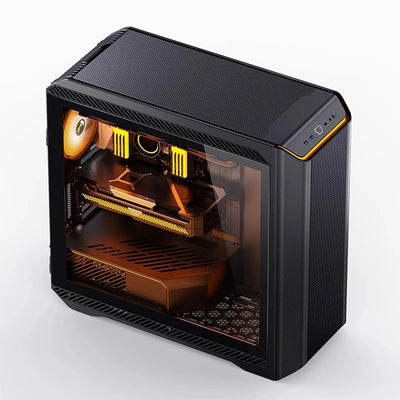 DIY computer case D500 high tower case supports ATX aluminum frame multi-hard drive expansion  ITX/M-ATX/ATX/EATX