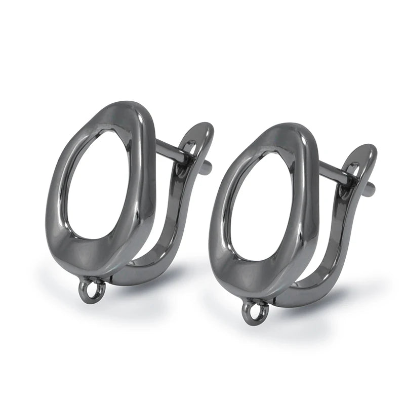 Bronze Musical Note Earrings Findings For DIY Jewelry Earring Hooks Accessory for Jewelry Handmade  Making Supplies