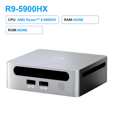 GenMachine Mini PC 5900HX Windows 11 Ryzen DDR4 Max 64GB 3.2GHz Up to 4.6GHz WIFI6 Mini Diy Gaming Computer PC Gamer Gaming