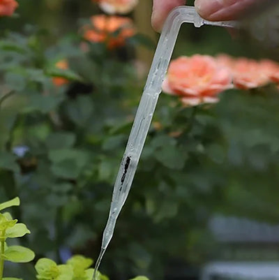 Transparent 1/4'' Bend Arrow Dripper Regulating Micro Drip Irrigation Kit Garden Water Connector 4/7mm Hose Dripper Greenhouse