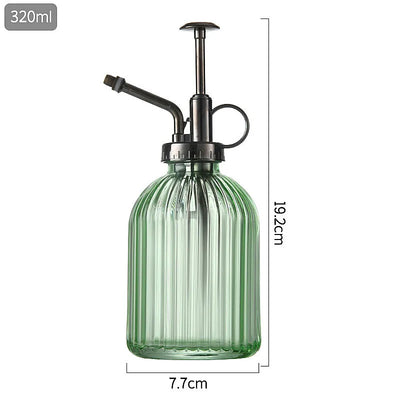 1pc Plant Flower Glass Garden Watering Pot Mister 300ml Water Cans Sprayer Bottle Spray Irrigation Supplies Hairdressing Tool