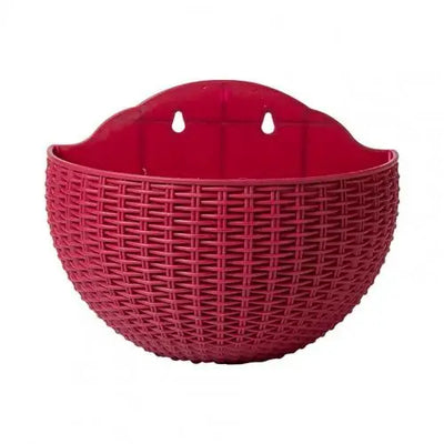 Flower Pot Exquisite Wall-mounted Plastic Wall Hanging Basket Flowerpot for Outdoor Garden Balcony Planter Bucket Home Decor New