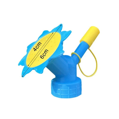 2-In-1 Bottle Cap Sprinker Home Garden Mini Watering Can Double Head Water Spout Bonsai Nozzle for Indoor Outdoor Seedling Plant