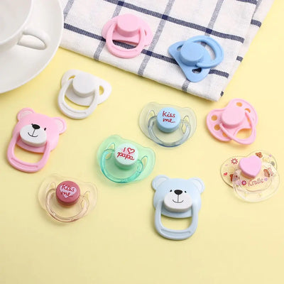 Kids Toy Handmade Accessories New Baby Simulation Doll Magnet Pacifier Dummy Nipples