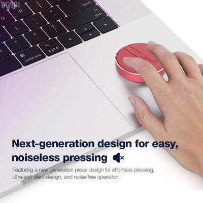 Slim Wireless Mouse 2.4GHz Wireless Mice 1600DPI Gamer Office Quiet Mouse Ultra-thin Magic Mouse For Laptop Ipad Mac PC Macbook