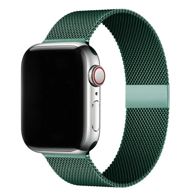 milanese Loop Band for apple watch Strap Ultra 49mm 45mm 44mm 41mm 40mm Metal Wristband bracelet iwatch series 9 8 7 6 5 4 3 SE