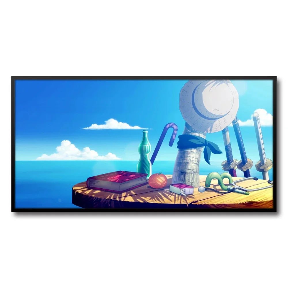 Unframed famous Japan anime One piece canvas print poster for living home home decor Cartoon wall art picture painting