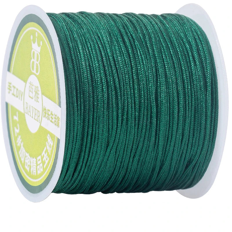 10meters 0.8mm Nylon Thread Cord Macrame Rope Bracelet Braided String For DIY Tassels Beading String Jewelry Making Accessories